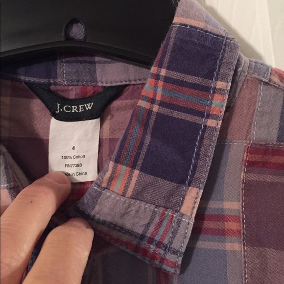 J.Crew madras plaid - Picture 2 of 5